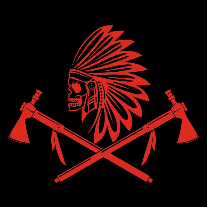Red Indian Warrior