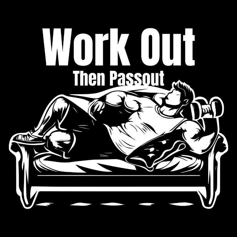 GYM TSHIRT FOR MAN WORK OUT THEN PASSOUT