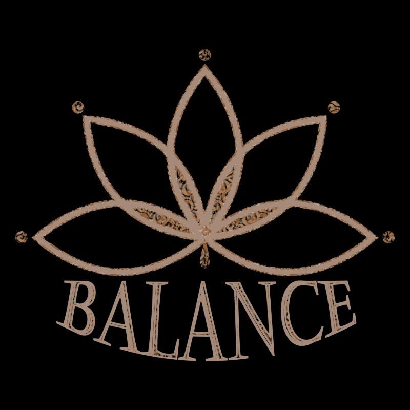 Équilibre de conception de yoga