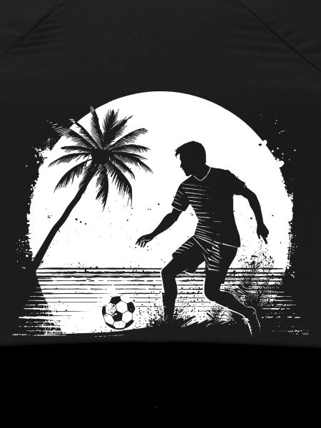 Soccer Boy Drawing