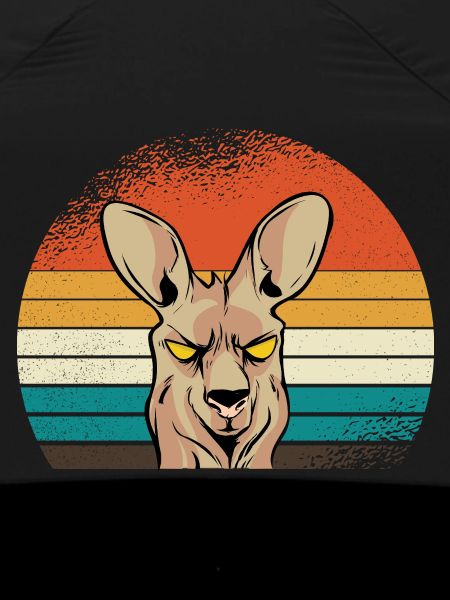 Kangaroo Retro Sunset