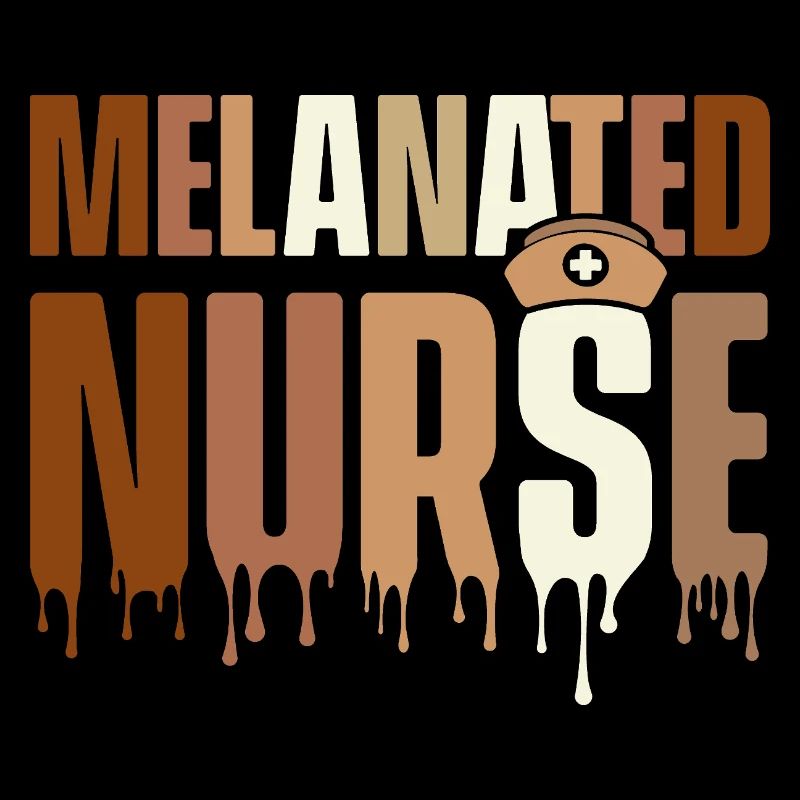 Melanisierte Krankenschwester – HBCU Melanin Pride