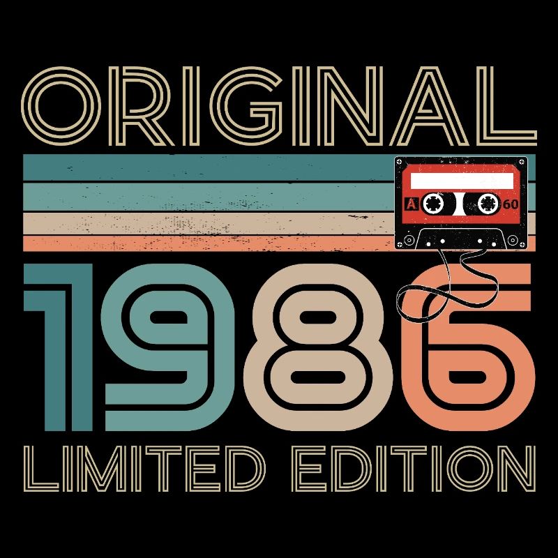 40 ans 40e Anniversaire 1986 Original Vintage