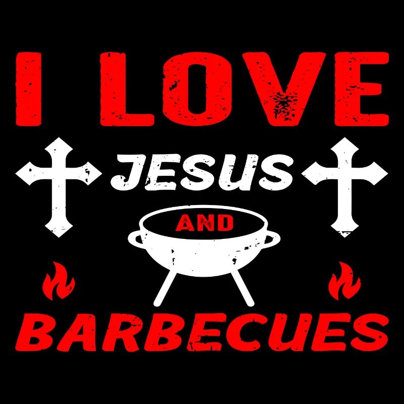 J’aime Jésus et le barbecue