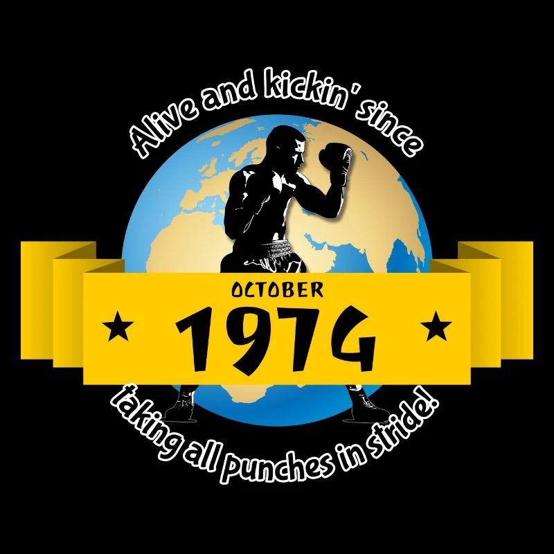 50. Geburtstag Alive and kickin since 10/1974