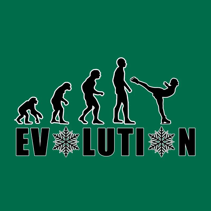 EVOLUTION FIGURE SKATING WINTER SNOW
