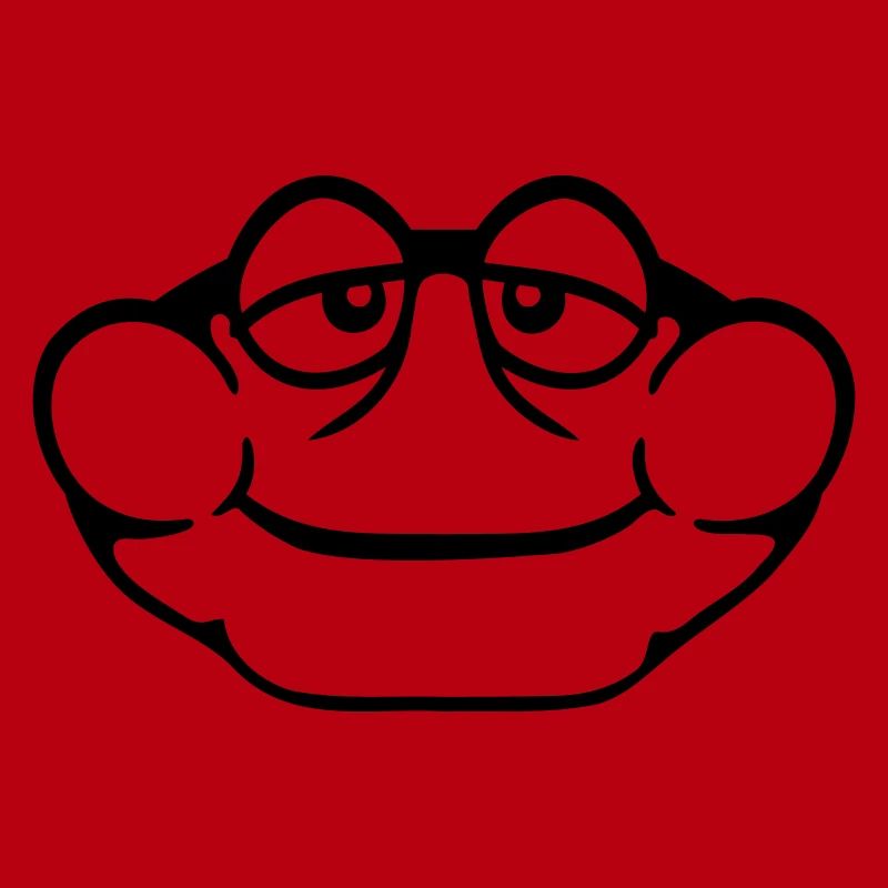 Frog Toad Smiles Funny Comic Happy Cool