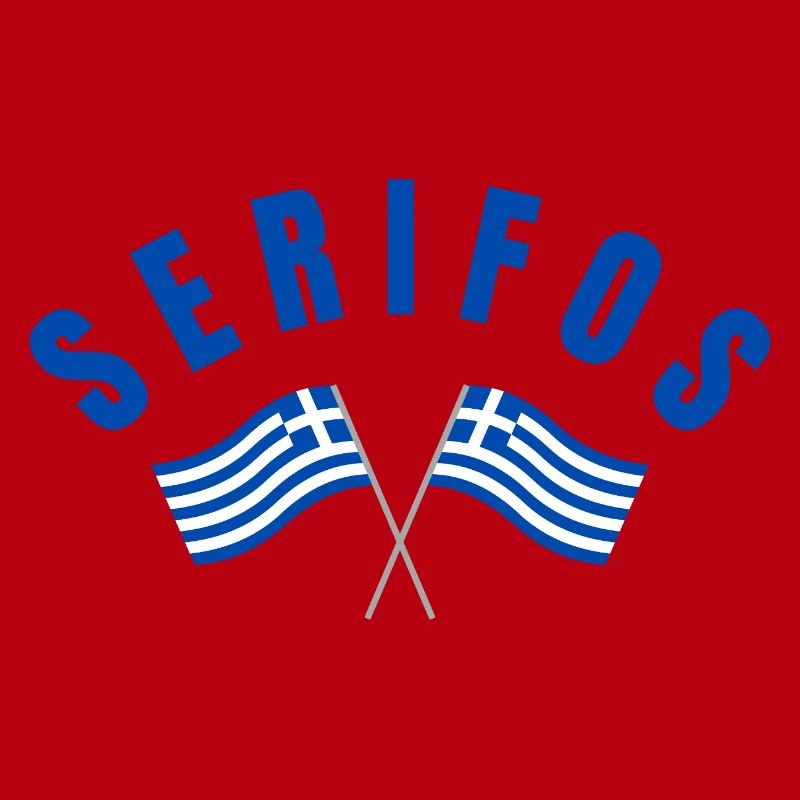Drapeaux grecs de Serifos
