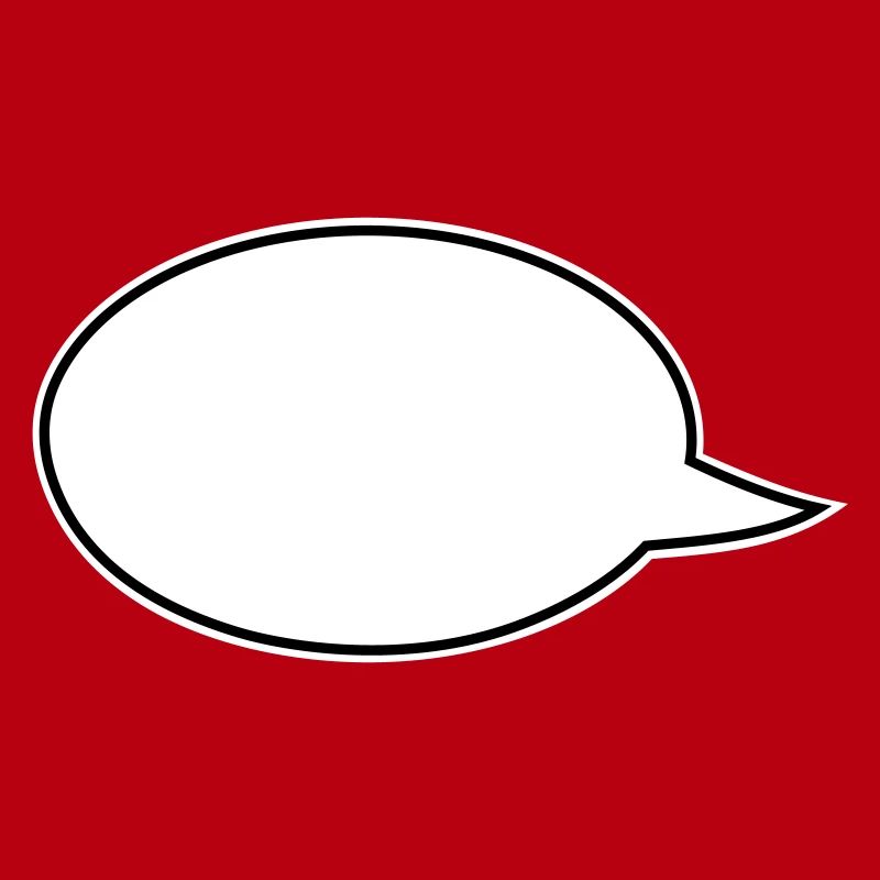 Sprechblasen Comic links