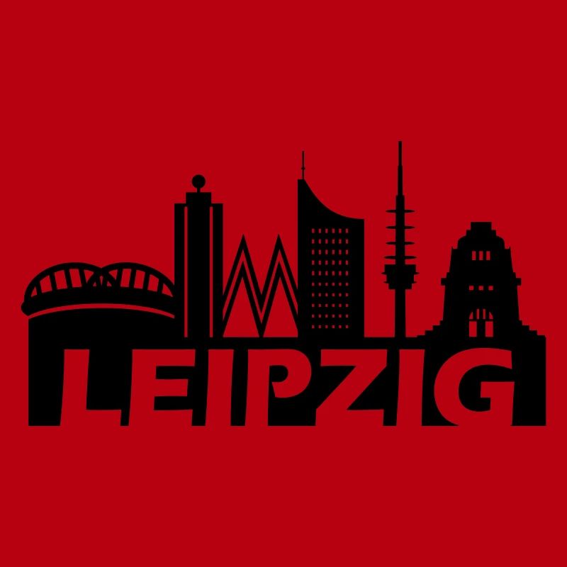 Leipzig skyline