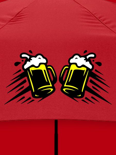 Bier Bierglas Anstoßen Symbol