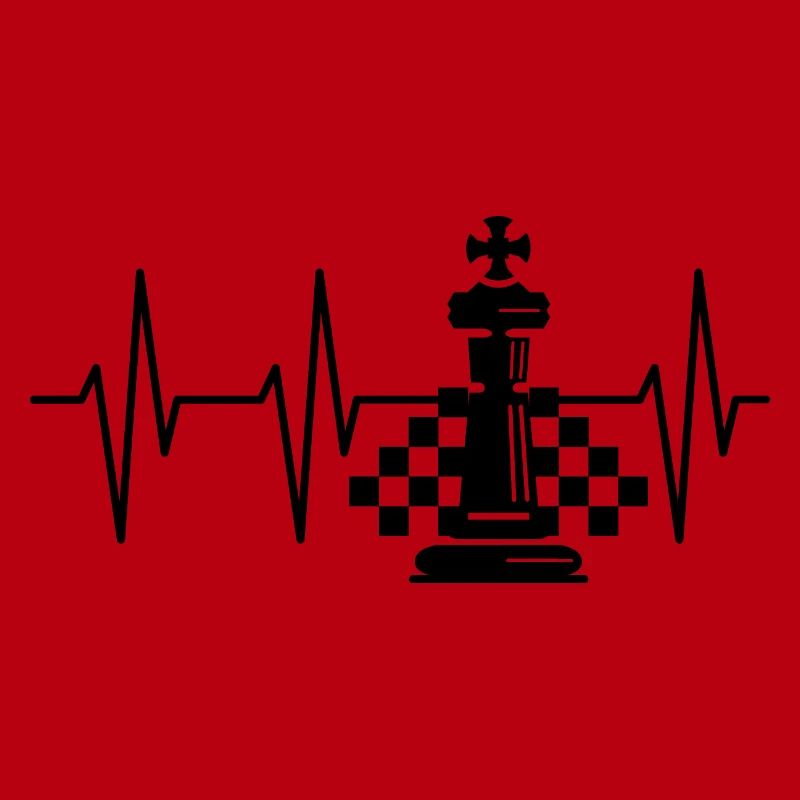 Brick Pattern Pulse Chess Heartbeat King icône