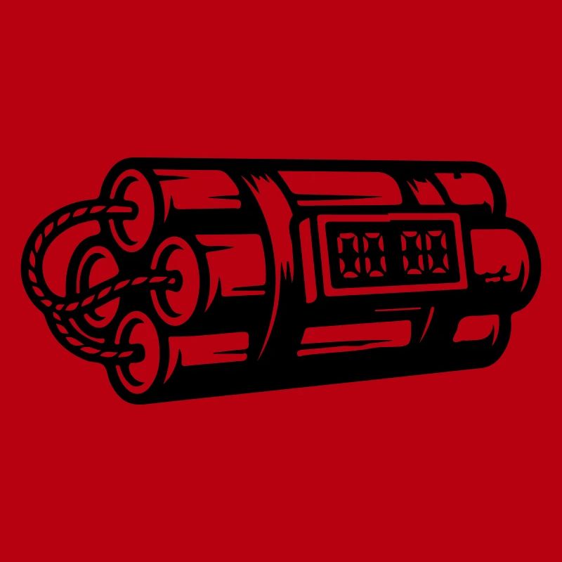 Bombe à retardement Dynamite explosive