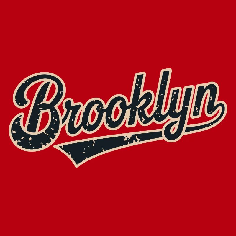 Brooklyn Vintage Script Logo