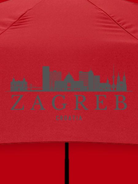 Zagreb, Serbien, Zagrebs Skyline