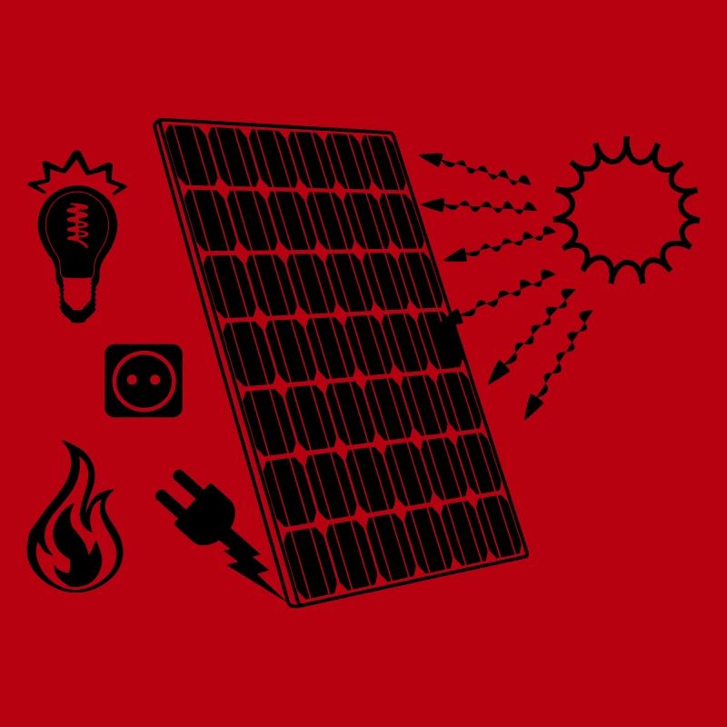 Solarpanel mit Solarenergie