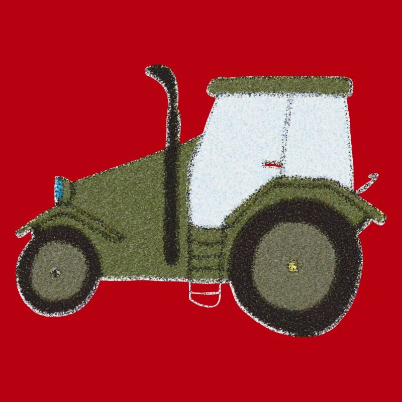 traktor oldtimer impressionismus