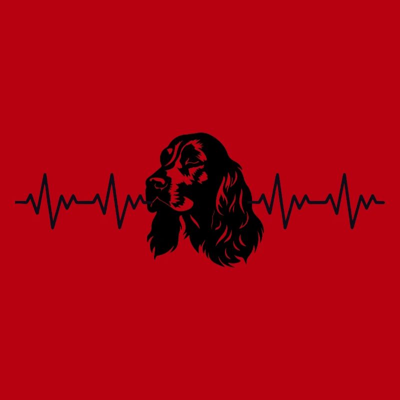 Cocker Spaniel ECG Heartbeat