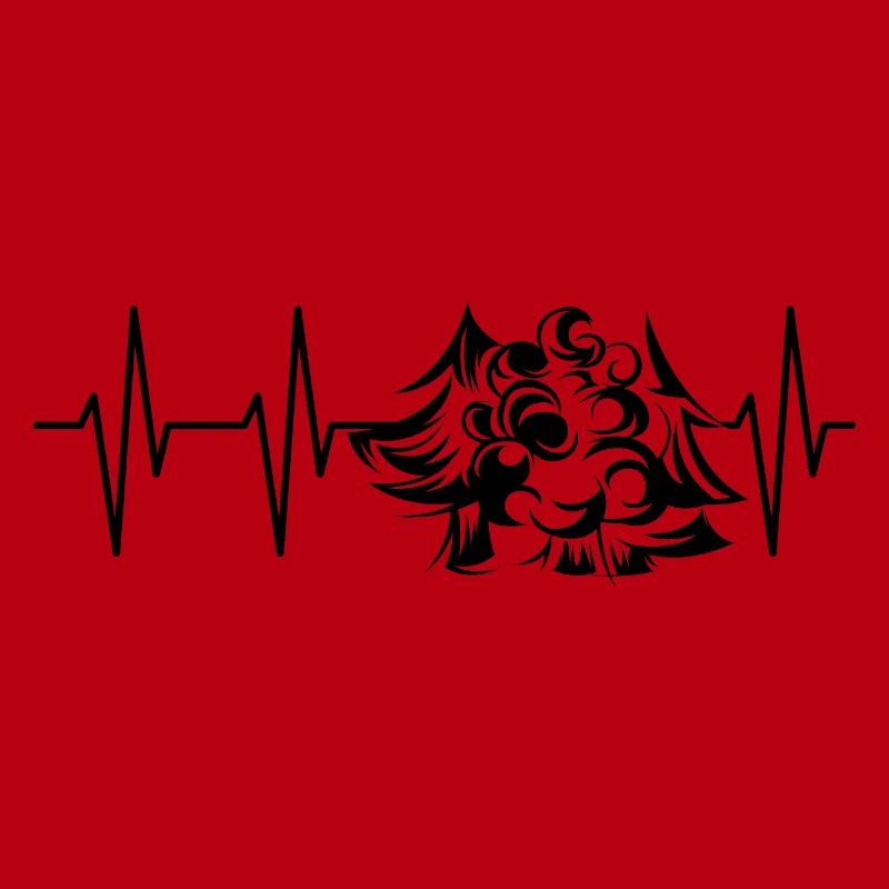 heartbeat, forest, trees, icon, forests, pulse, tree