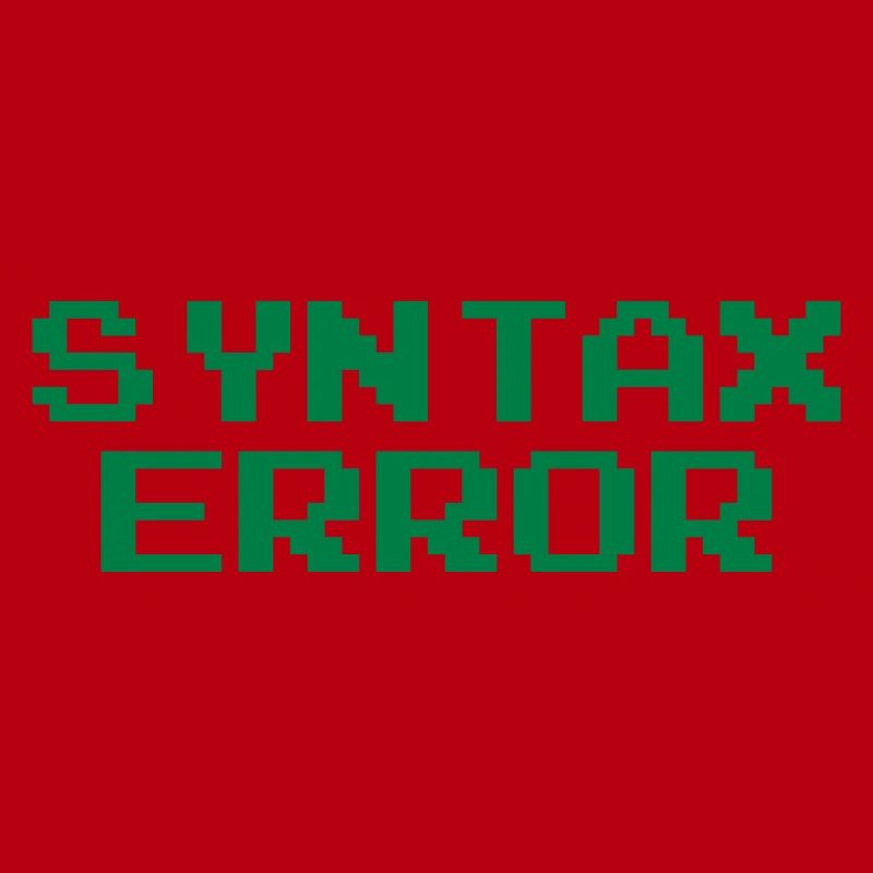 Syntax Error