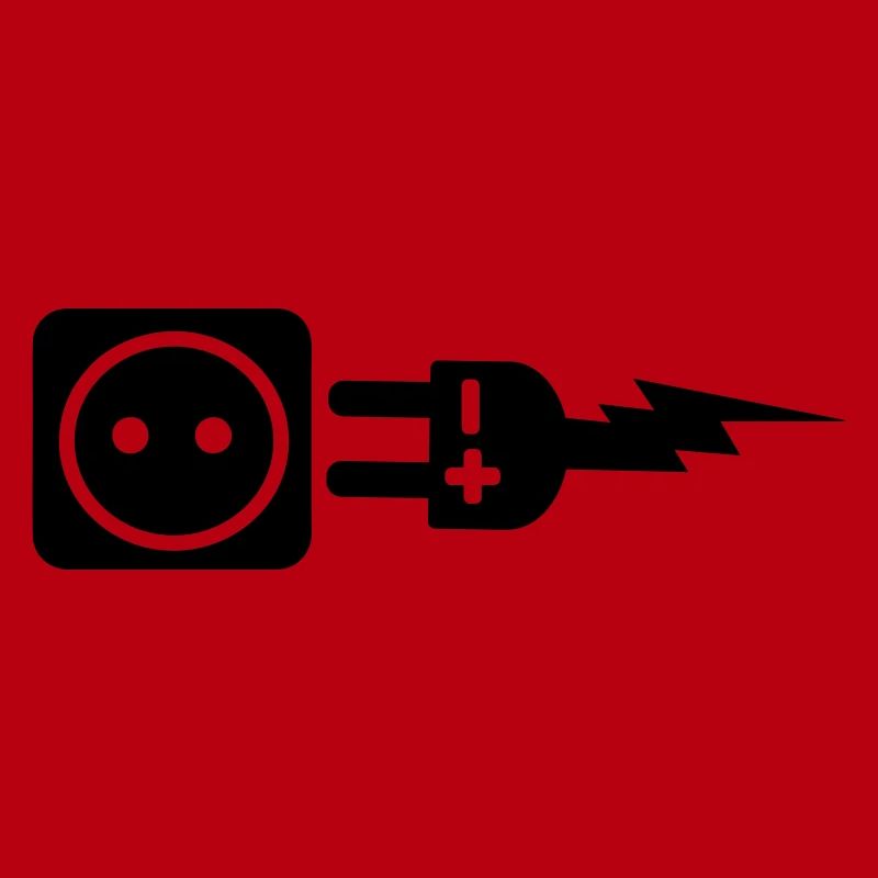Stecker plus und minus