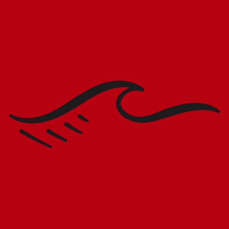 Abstract Geometric Wave Pattern