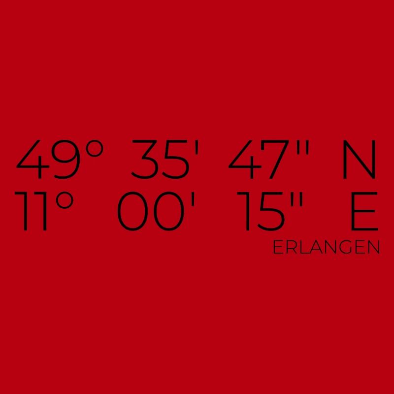Coordinates Erlangen