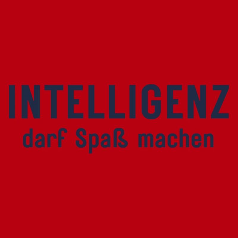 Intelligenz darf Spaß machen Statement Design