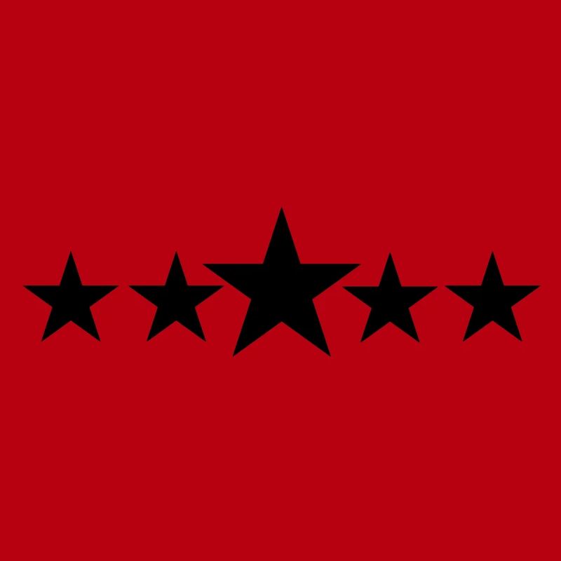 Five solid stars