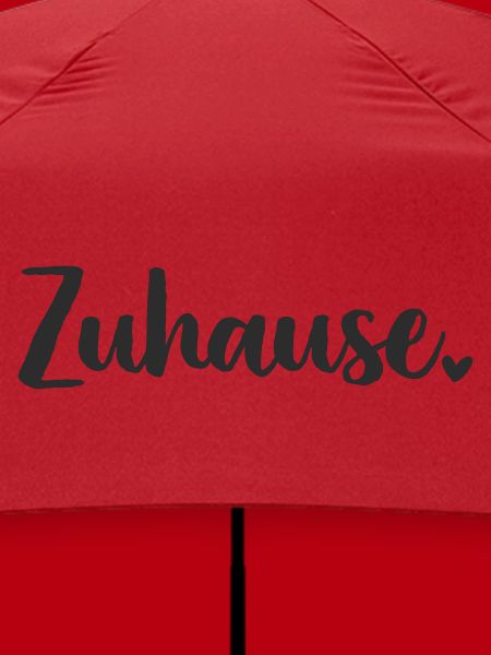 Zuhause  Schriftzug