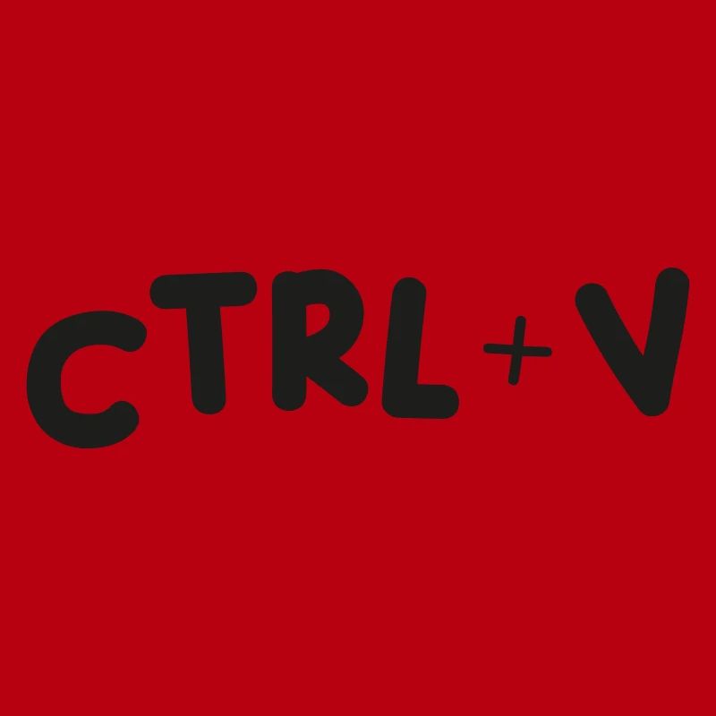 CTRL+V Paste -Gift for IT and Twins