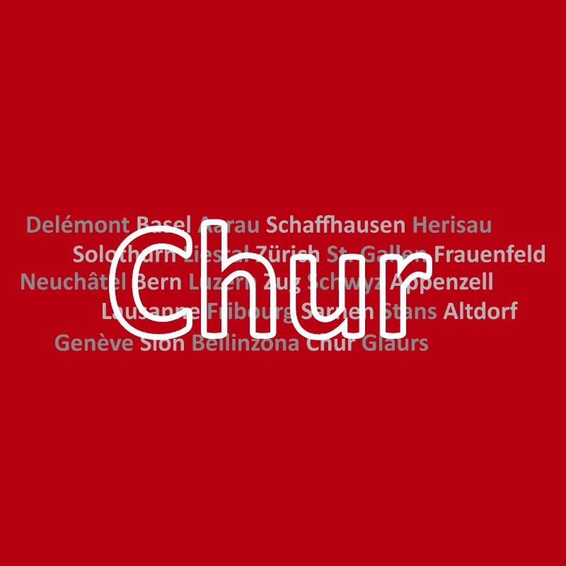 Schweizer Städte Chur