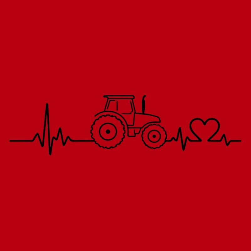Traktor Puls EKG Herzfrequenz