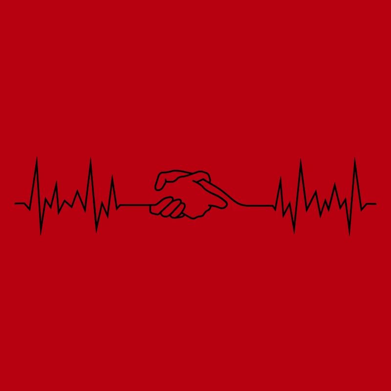 wave peace handshake