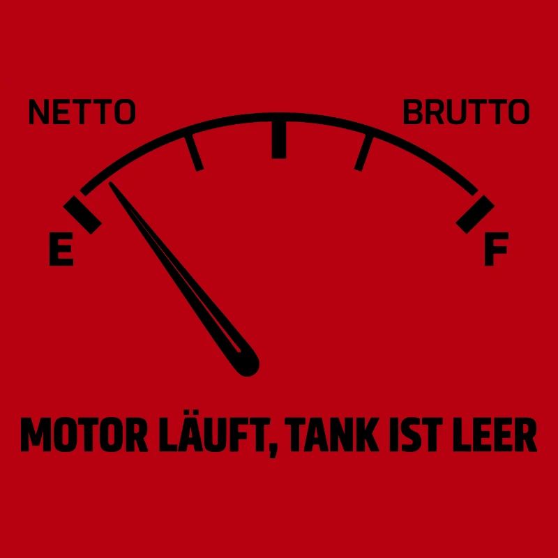 Engine runs tank empty