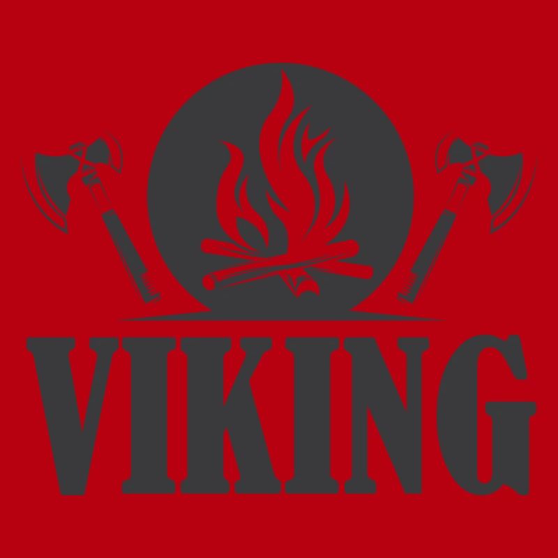 viking icon axe symbol fire graphic