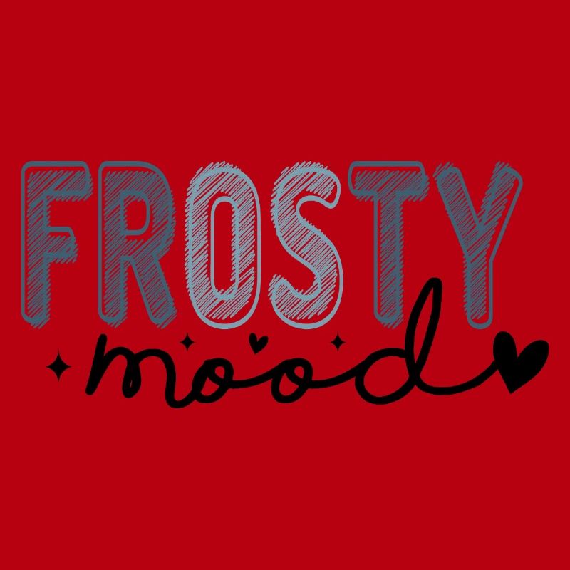 Frostiger Text im eisigen Stil