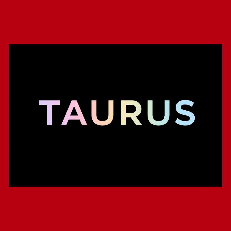 Taurus Gradient Typography