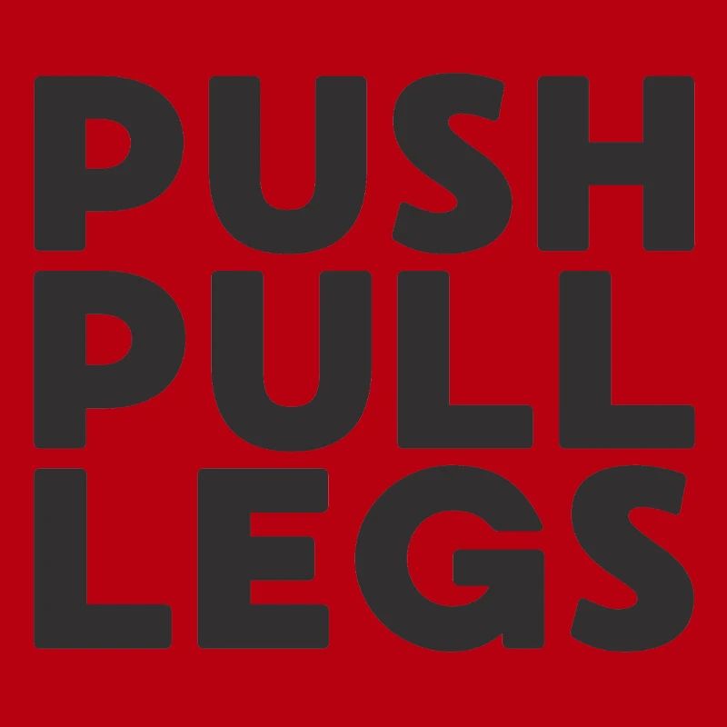 Push Pull Jambes Répéter Entraînementssplit