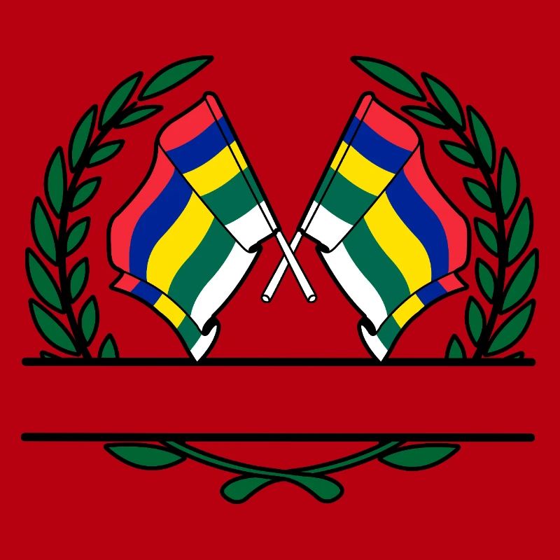 Terschelling Laurel Flags – Island Pride