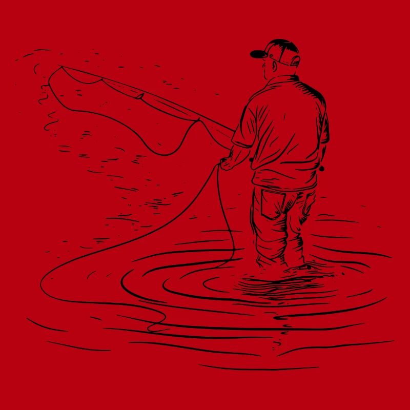 Dessin de pêche