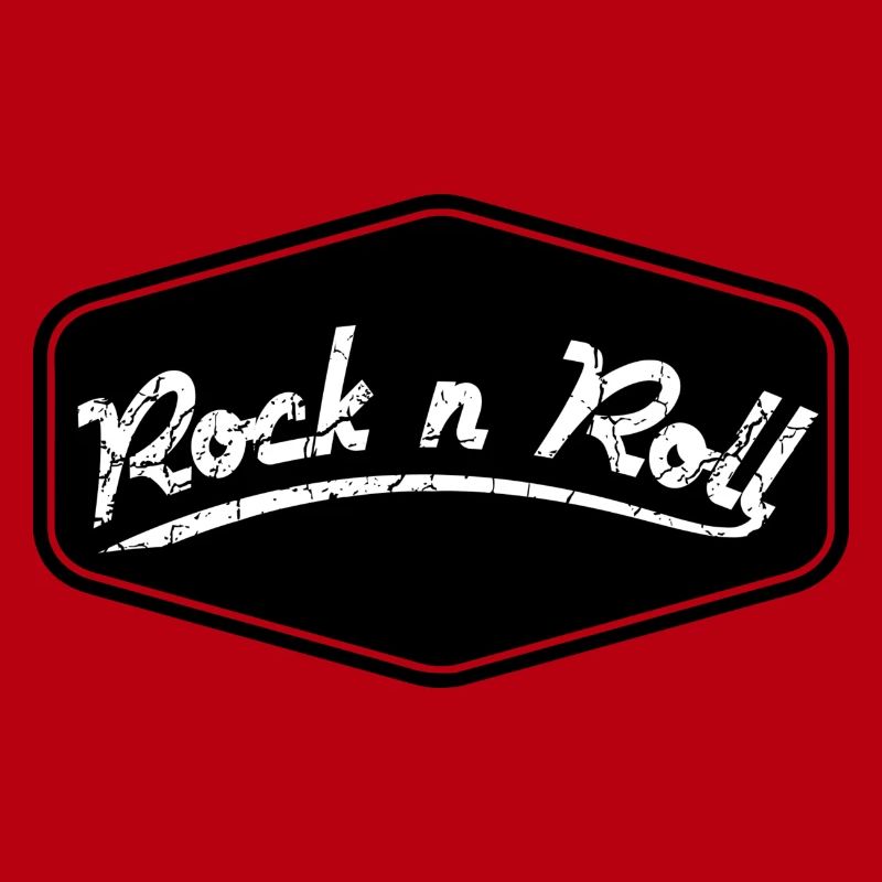 Rock n Roll Shield Shape