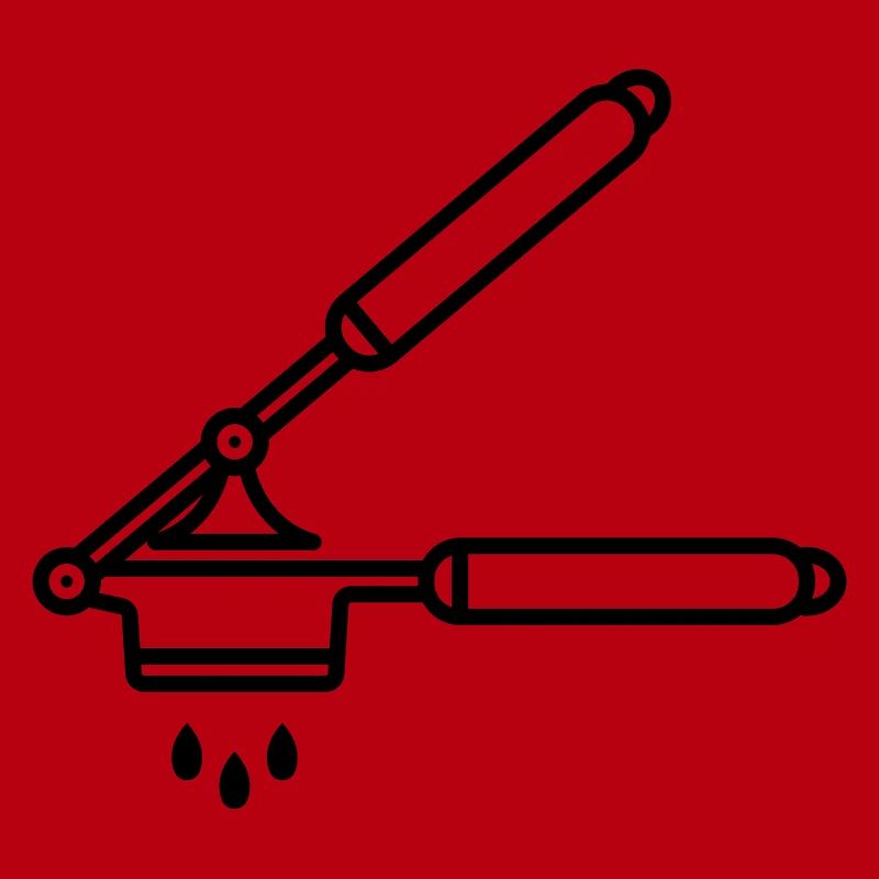 Knoblauch Presse oder Spätzle Presse