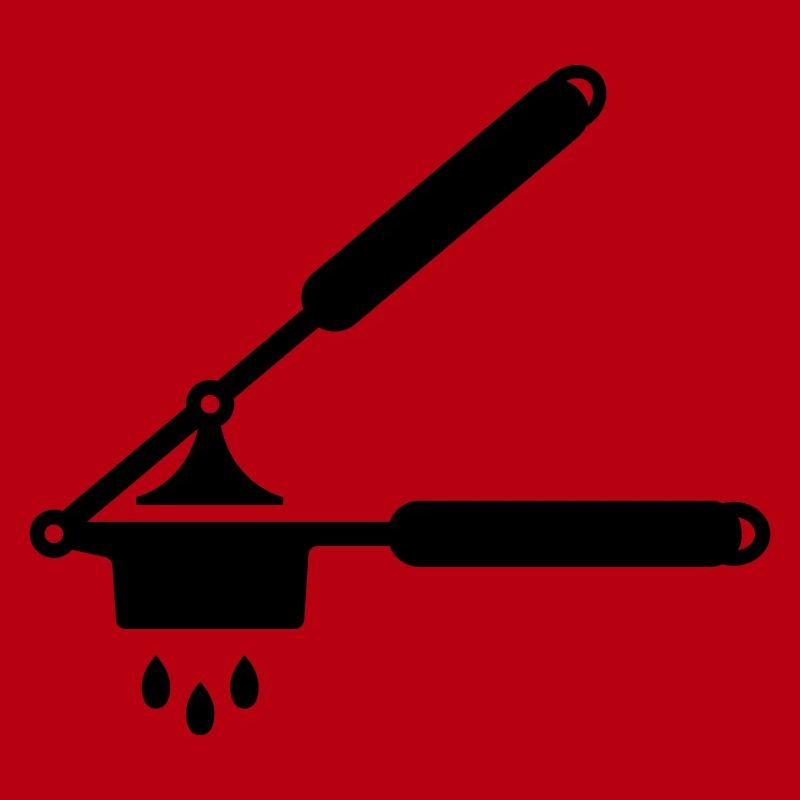 Knoblauch Presse oder Spätzle Presse