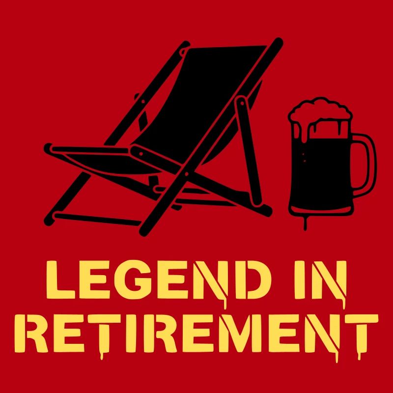 Retired Legend Rente Liegestuhl
