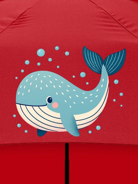 Blue Whale with Bubbles