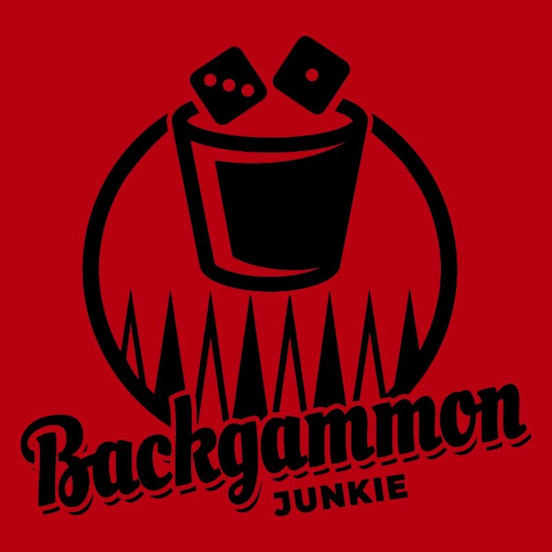 Backgammon Junkie | Board Game | Gift