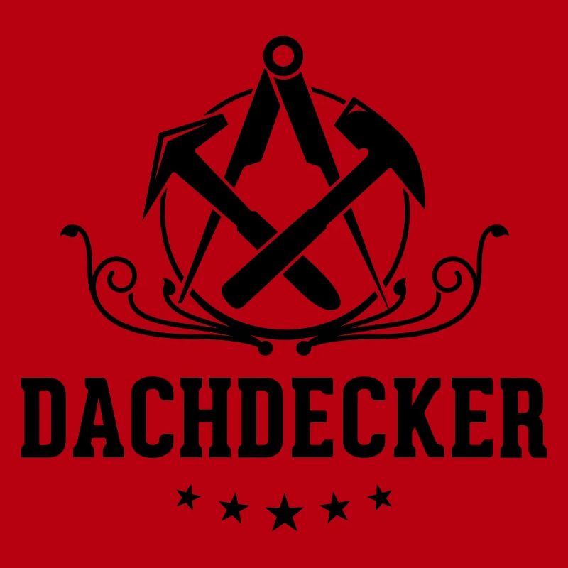 Dachdecker Schriftzug, Zunftzeichen