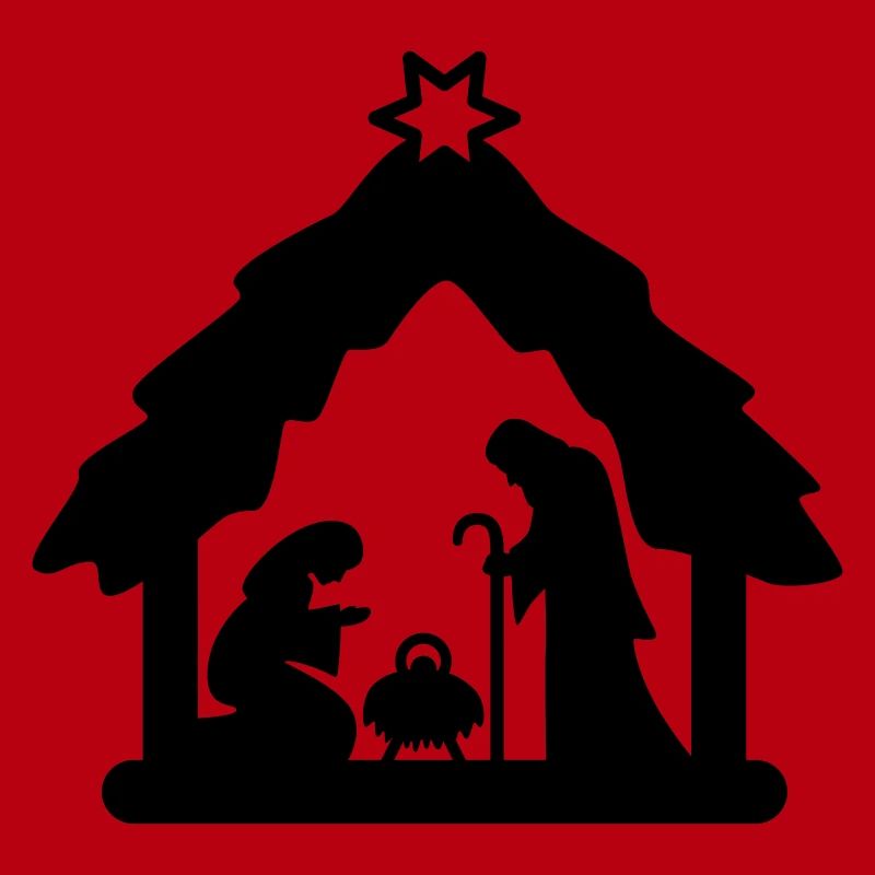 Weihnachtskrippe, Krippenfiguren, heilige Familie