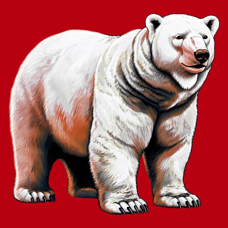 Weißer Eisbär